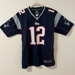 NFL Nike Patriots Tom Brady Jersey #12 Large